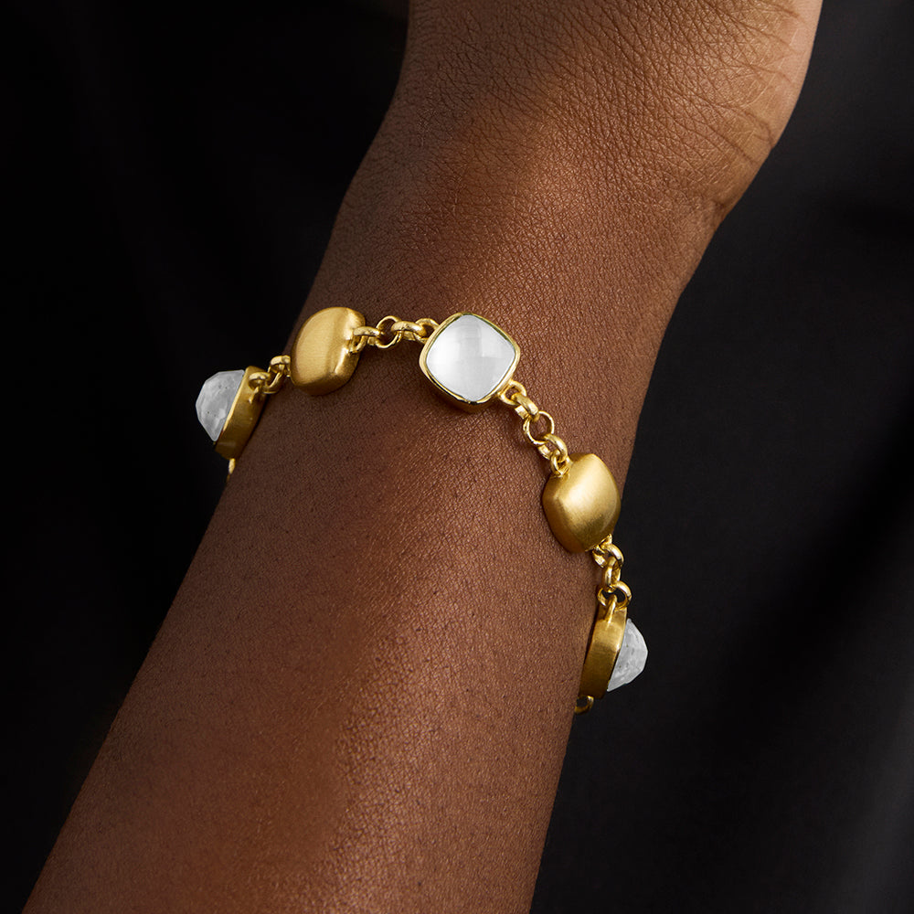 Dean Davidson Galleria Station Bracelet in Iridescent Pearl Gold