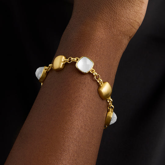 Dean Davidson Galleria Station Bracelet in Iridescent Pearl Gold