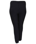 Gardeur Pull-On Techno Pant with Hip Seam Detail in Navy