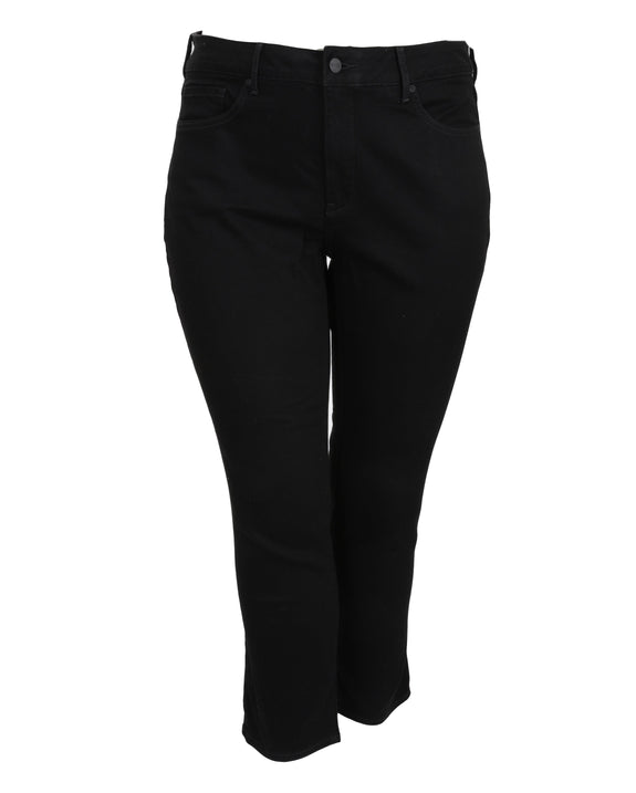 NYDJ Sheri Slim Jean in Black