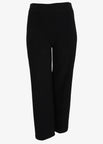 Joseph Ribkoff Jersey Wide Leg Pant in Black