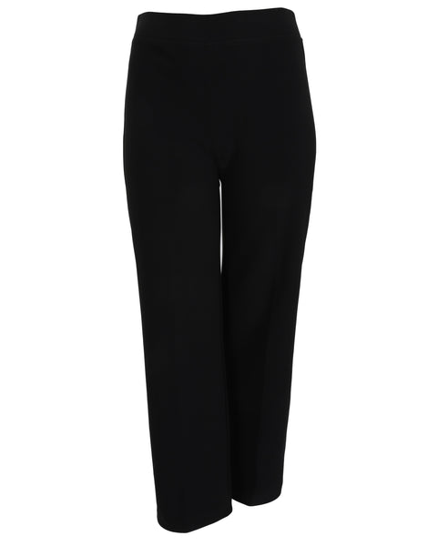 Joseph Ribkoff Jersey Wide Leg Pant in Black Fashion for Full Figure Women